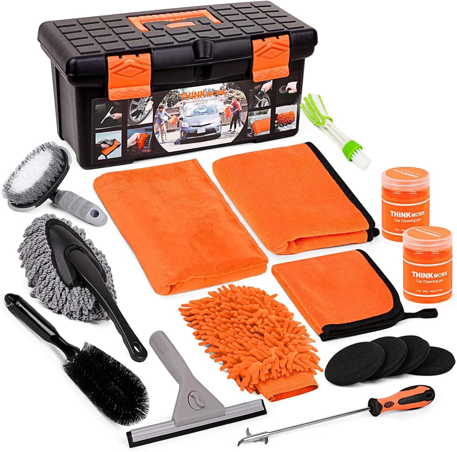 thinkwork-car-cleaning-kit-car-washing-kits-for-vehicles-car-detailing-kit-suitable-for-small-and-medium-vehicles-such-as-cars-trucks-suvs17pcs