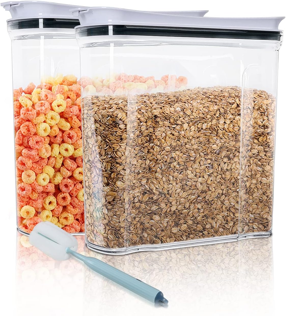 freshkeeper-cereal-containers-storage-set-airtight-food-storage-container-with-lid-4l-135-2oz-2pcs-bpa-free-plastic-pantry-organization-canisters-for-rice-cereal-flour-sugar-dry-food-in-kitchen