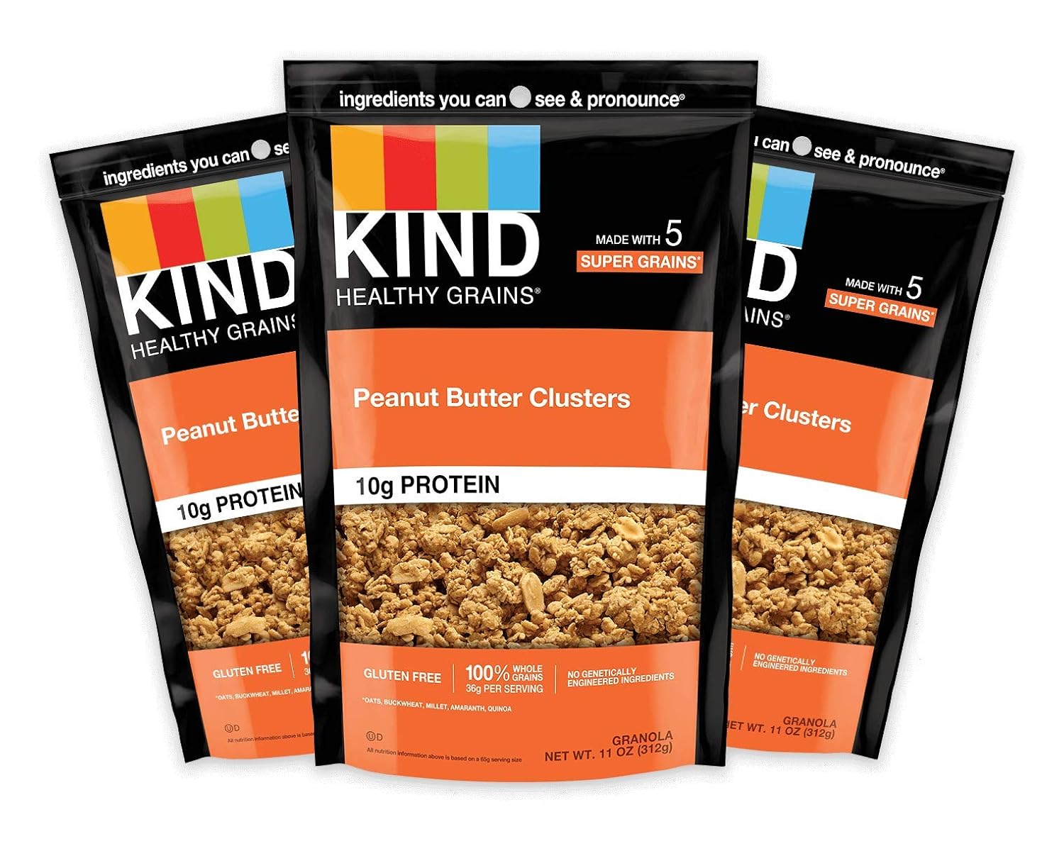 kind-healthy-grains-granola-healthy-snack-peanut-butter-granola-clusters-10g-protein-snack-mix-11-oz-3-pack