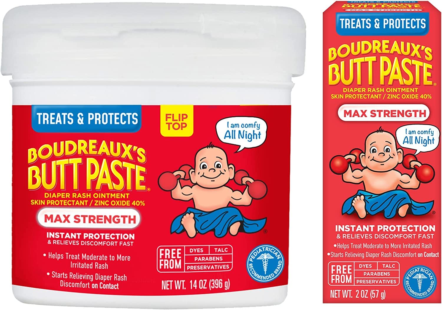 boudreauxs-butt-paste-maximum-strength-diaper-rash-cream-ointment-for-baby-2-oz-tube-14-oz-jar